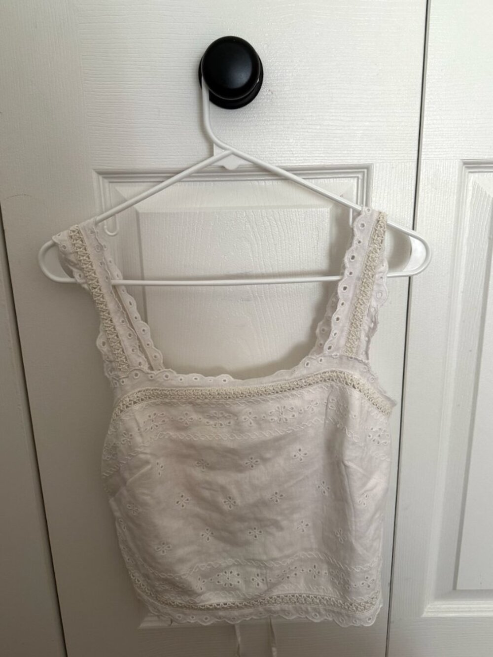 Abercrombie reversible white tie tank